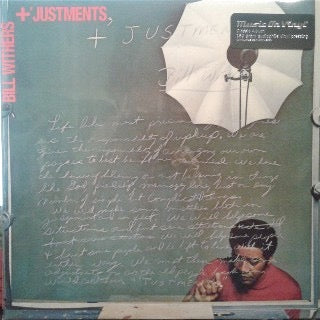 Image of Front Cover of LP - VG+/VG+ - BILL WITHERS, +'Justments (Music On Vinyl ; MOVLP883, Europe 2014 Reissue, Insert), ,  - 2316294C