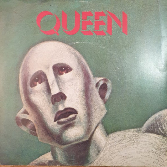 Image of Front Cover of 7" - VG/G+ - QUEEN, We Are The Champions (EMI; EMI 2708, UK 1977, Picture Sleeve, Solid Centre), Edge and ring wear. Hairlines on disc.,  - 2356119S