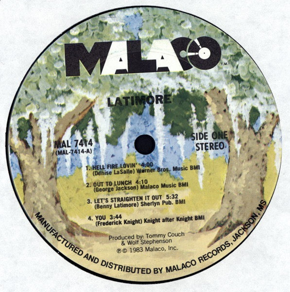 Image of Label Cover of LP - VG/VG - LATIMORE, I'll Do Anything For You (Malaco Records; MAL 7414, US 1983), Strong VG across the board.,  - 2316295C