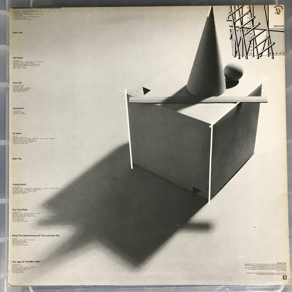 Image of Back Cover of LP - VG+/VG+ - HAWKLORDS, 25 Years On (Charisma Hatter; CDS 4014, UK 1978, Inner, "25 Years On" Printed On Front Sleeve And Labels), Strong VG+,  - 2326144E