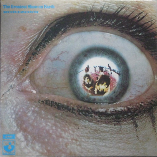 Image of Front Cover of LP - VG/G - THE GREATEST SHOW ON EARTH, Horizons (Harvest Green, Gramophone Co On Rim, No EMI Box, ; SHVL 769, UK 1970, Laminated Gatefold Sleeve), Edge Warp - Plays Through,  - 2326143E