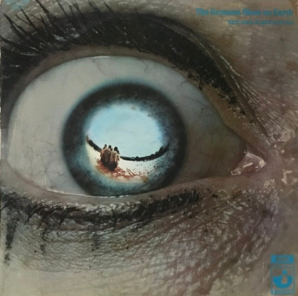 Image of Back Cover of LP - VG/G - THE GREATEST SHOW ON EARTH, Horizons (Harvest Green, Gramophone Co On Rim, No EMI Box, ; SHVL 769, UK 1970, Laminated Gatefold Sleeve), Edge Warp - Plays Through,  - 2326143E