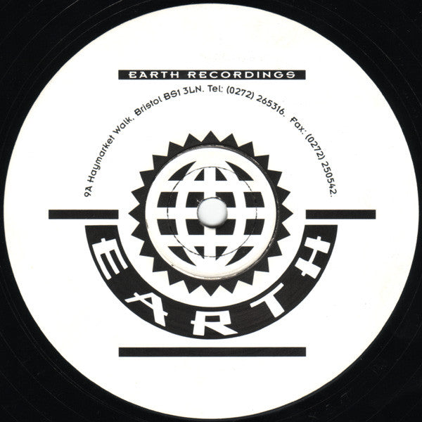 Image of Back Cover of 12" EP - /G+ - SUB-LOVE, Twisted Techno EP (Earth; EARTHX5T, UK 1992), Plays closer to ,  - 2246177S