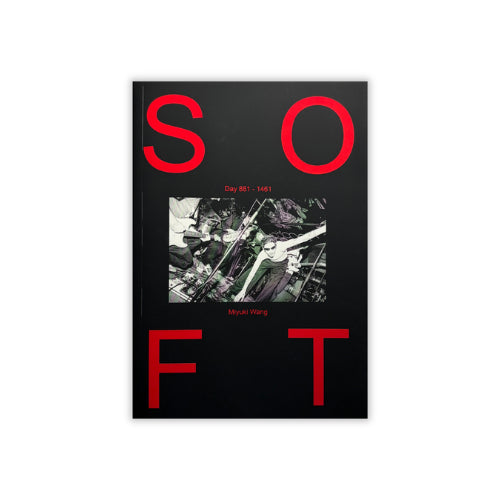 Image of Front Cover of Book - NEW/NEW - MIYUKI WANG, Soft: Day 881 - 1461 (www.miyukiwang.com; , UK 2026, 80-Page Photo Booklet, Approx. 15 cm x 21 cm, Limited Edition), , Photographer Miyuki Wang s new 80-page photo book,Soft: Day 881 - 1461, documenting 34 SOFT shows across venues including The Windmill, Shacklewell Arms, The George Tavern and The Old Blue Last - 2336114E