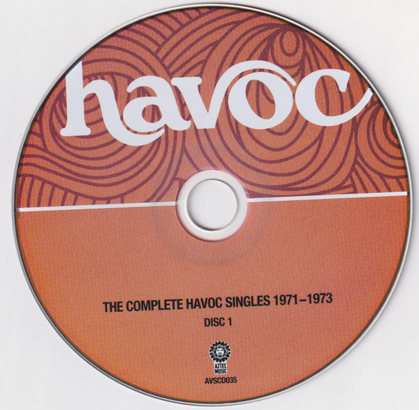 Image of Label Cover of 2xCD - VG+/VG+ - VARIOUS, The Complete Havoc Singles 1971-1973 (Aztec Music; AVSCD035, Australia 2008, Double Digipak, Booklet), Hype sticker on sleeve., Melbourne s short-lived Havoc Records label ran from 1971 to 1973 and released landmark releases from some of Australia  s greatest ever bands.  - 2316285C