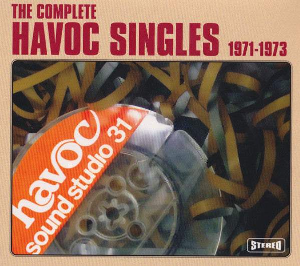 Image of Front Cover of 2xCD - VG+/VG+ - VARIOUS, The Complete Havoc Singles 1971-1973 (Aztec Music; AVSCD035, Australia 2008, Double Digipak, Booklet), Hype sticker on sleeve., Melbourne s short-lived Havoc Records label ran from 1971 to 1973 and released landmark releases from some of Australia  s greatest ever bands.  - 2316285C