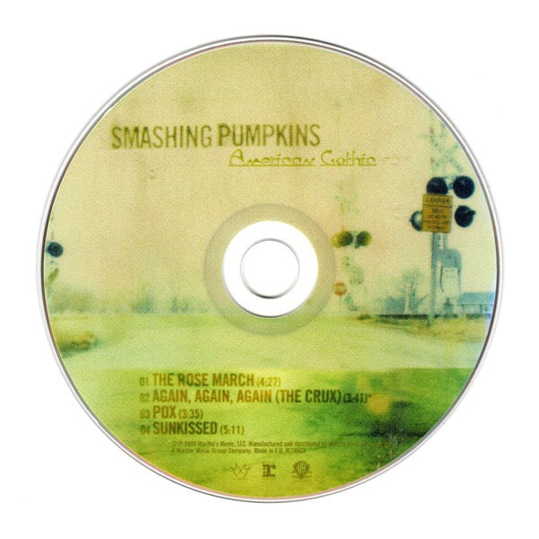 Image of Label Cover of CD - VG+/VG+ - SMASHING PUMPKINS, American Gothic (Martha's Music; 9362-49881-0, 	Europe 2008, Jewel Case), ,  - 2336083E