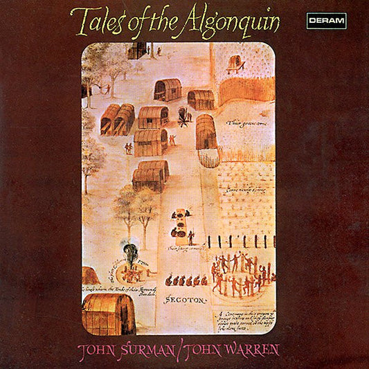 Image of Front Cover of CD - VG+/VG+ - JOHN SURMAN / JOHN WARREN, Tales Of The Algonquin (Deram; 844 883-2, UK 1998), ,  - 2336122E