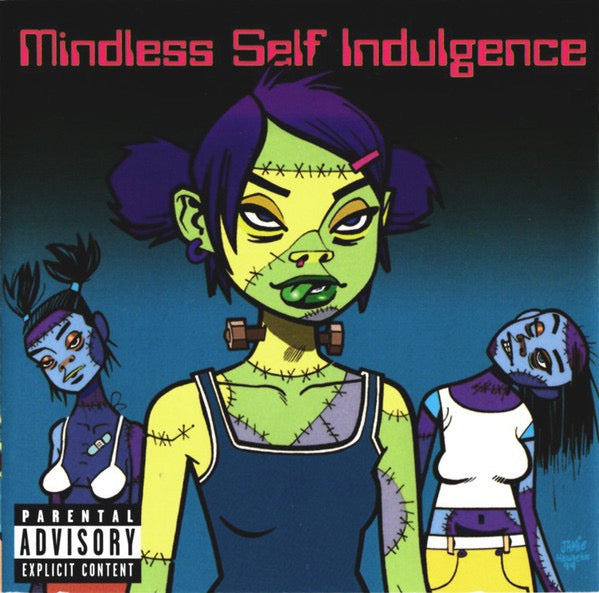 Image of Front Cover of CD - VG+/VG+ - MINDLESS SELF INDULGENCE, Frankenstein Girls Will Seem Strangely Sexy (Elektra; 62394-2, 	US 2000, Jewel Case), ,  - 2336005E