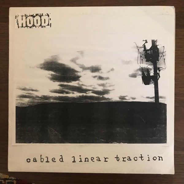 Image of Front Cover of LP - VG+/VG+ - HOOD, Cabled Linear Traction (Fluff; arc 1, UK 1994, White Label, Pasted Prints On Plain Sleeve, Insert, Sticker, Limited Edition of 200), ,  - 2326131E
