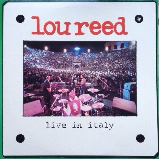Image of Front Cover of 2xLP - VG/VG+ - LOU REED, Live In Italy (RCA ; PL 89156 (2), Italy 1984, Gatefold), ,  - 2346249S