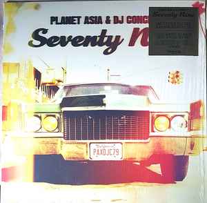 Image of Front Cover of LP - EX/EX - PLANET ASIA & DJ CONCEPT, Seventy Nine (Coalmine Records; CM-062, US 2016, Insert, Gold Vinyl), Sleeve in shrinkwrap (opened).,  - 2326164E