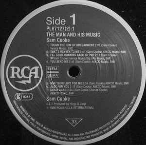 Image of Label Cover of 2xLP - EX/EX - SAM COOKE, The Man And His Music (RCA; PL 87127(2), Europe 1986, Gatefold), ,  - 2326168E