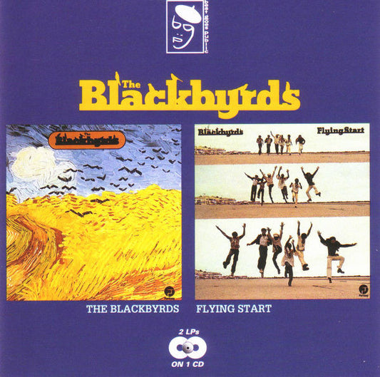 Image of Front Cover of CD - VG+/VG+ - THE BLACKBYRDS, The Blackbyrds / Flying Start (BGP Records; CDBGPD 086, UK , Jewel Case), ,  - 2336163E