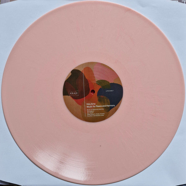 Image of Label Cover of LP - VG+/VG+ - HIRO AMA, Music For Peace And Harmony (PRAH; PRAH067LP, UK 2024, Pale Pink Vinyl), ,  - 2346231S