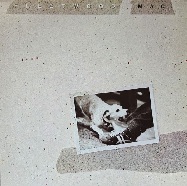 Image of Front Cover of 2xLP - VG/VG - FLEETWOOD MAC, Tusk (Warner Bros. Records; WB 66 088, Europe 1980s Reissue, Embossed Sleeve With Embossed W On Back, 4 Inners With Embossed W, GEMA/BIEM Rights Society), Light hairlines, Glossy discs, Light sleeve wear, Indents from a pen on sleeve,  - 2316328C