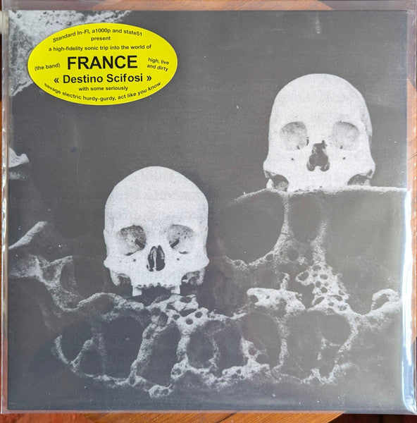Image of Front Cover of LP - EX/EX - FRANCE, Destino Scifosi (Standard In-Fi; STD44-C, Europe 2025 Reissue, Translucent Yellow), ,  - 2346268S