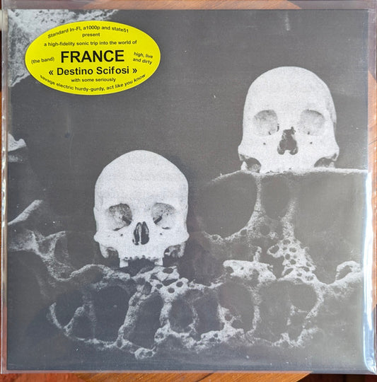 Image of Front Cover of LP - EX/EX - FRANCE, Destino Scifosi (Standard In-Fi; STD44-C, Europe 2025 Reissue, Translucent Yellow), ,  - 2346268S