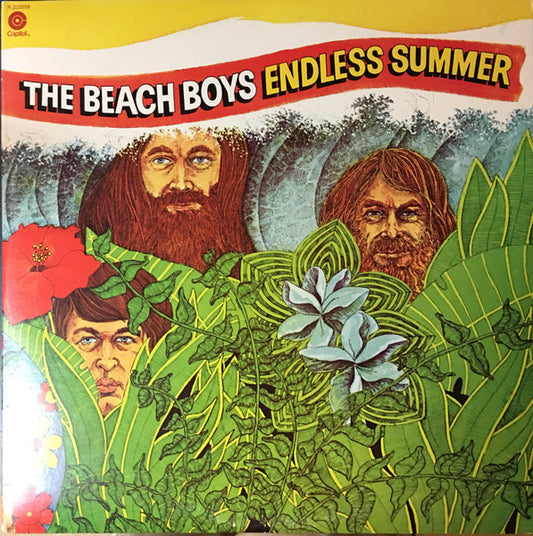 Image of Front Cover of 2xLP - VG/VG - THE BEACH BOYS, Endless Summer (Capitol Records; R 223559, US 1974, Gatefold, RCA Music Service), Strong VG Discs, Nick to sleeve spine. ,  - 2316340C