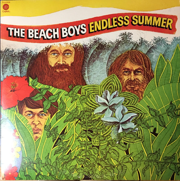 Image of Front Cover of 2xLP - VG/VG - THE BEACH BOYS, Endless Summer (Capitol Records; R 223559, US 1974, Gatefold, RCA Music Service), Strong VG Discs, Nick to sleeve spine. ,  - 2316340C