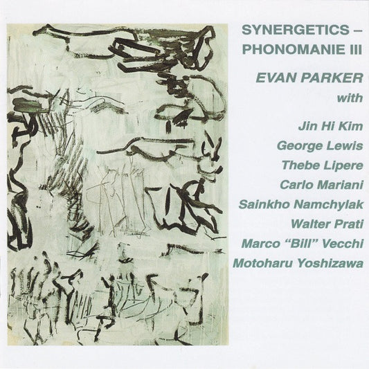 Image of Front Cover of 2xCD - VG/VG+ - EVAN PARKER, Synergetics   Phonomanie III (Leo Records; Phonomanie III, UK 1996, Jewel Case), Rear inlay is a little wavy.,  - 2316320C