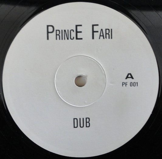 Image of Front Cover of 12" - /VG - PRINCE FAR I & THE ARABS, Dub To Africa (Hitrun; PF 001, UK 1979, White Label Promo, Plain Sleeve), Brush marks only, plays VG+ throughout. Clean labels., Tracklist:A1	Bass AceA2	Dub To AfricaA3	Good Music BrotherA4	Glory To GodB1	Hello, Love BrotherB2	Cry Tuff & The OriginalsB3	Give LoveB4	Big Fight Dub - 2316420C