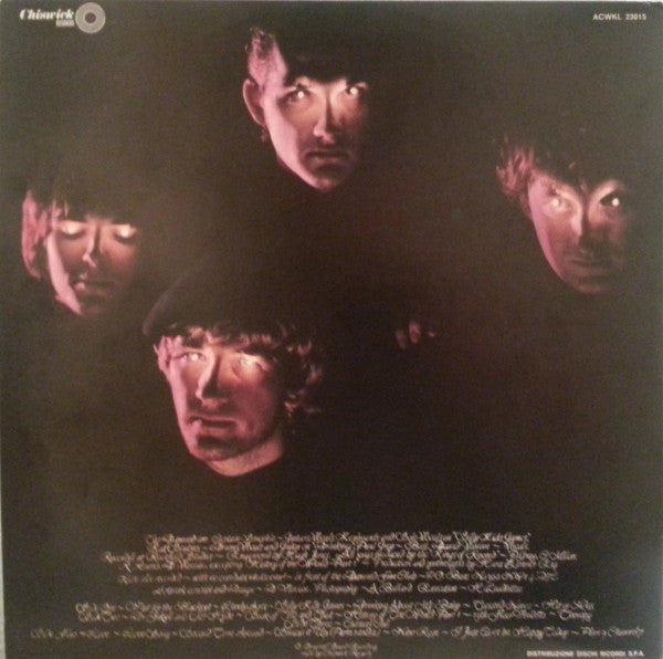 Image of Back Cover of 2xLP - G+/VG - THE DAMNED, The Black Album (Chiswick Records; ACWKL 23015, Italy 1980), Sleeve Intact But Tear Damage Inside Gatefold, Edge Wear And Ring Wear.,  - 2346274S
