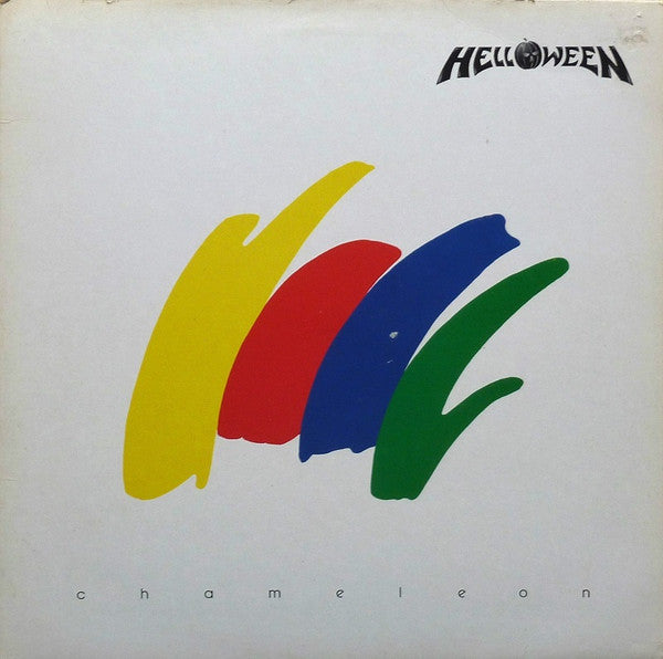 Image of Front Cover of 2xLP - VG+/VG - HELLOWEEN, Chameleon (EMI United Kingdom; 0 7777 89368 1 7, UK 1993, Gatefold, 2 Inners), A few light hairlines, nothing serious.,  - 2326244E