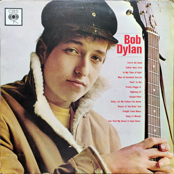 Image of Front Cover of LP - VG/VG - BOB DYLAN, Bob Dylan (CBS Sunburst Labels; 32001, UK 1970s Reissue, 'F' In Runouts), ,  - 2316348C