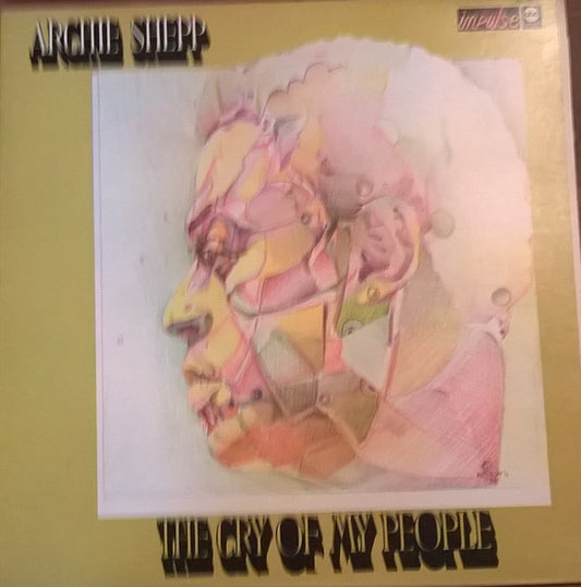 Image of Front Cover of LP - VG+/VG - ARCHIE SHEPP, The Cry Of My People (Impulse!; AS-9231, France 1973, Gatefold, This French issue was released in a U.S.A. sleeve), ,  - 2326247E