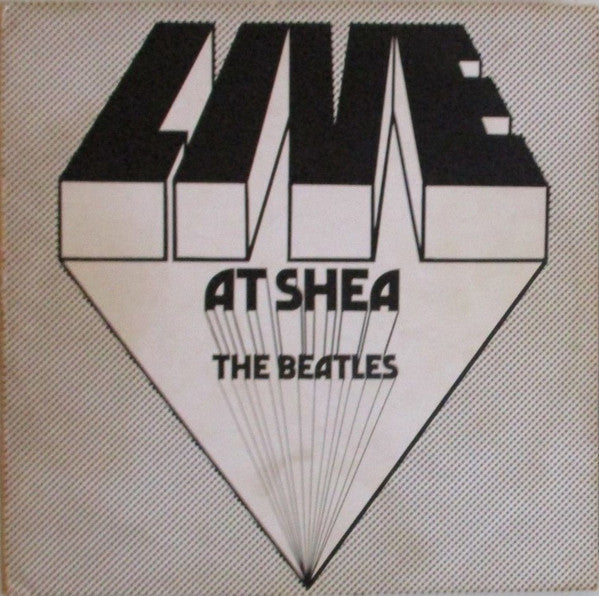 Image of Front Cover of LP - VG/VG - THE BEATLES, Live At Shea The Beatles (Kustom Rekords; ASC-002, US 1970, Unofficial Release), ,  - 2316349C