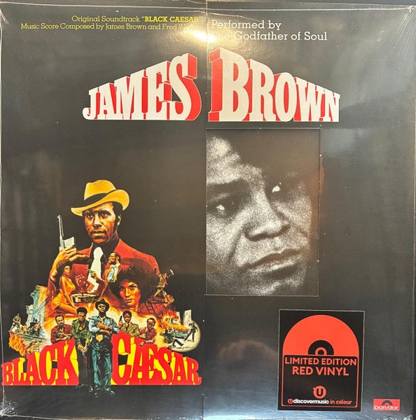 Image of Front Cover of LP - NEW/NEW - JAMES BROWN, Black Caesar (Polydor; 00602567717560, Europe 2026 Reissue, Die-cut Sleeve, Limited Edition, Stereo, Red Vinyl), ,  - 2336171E