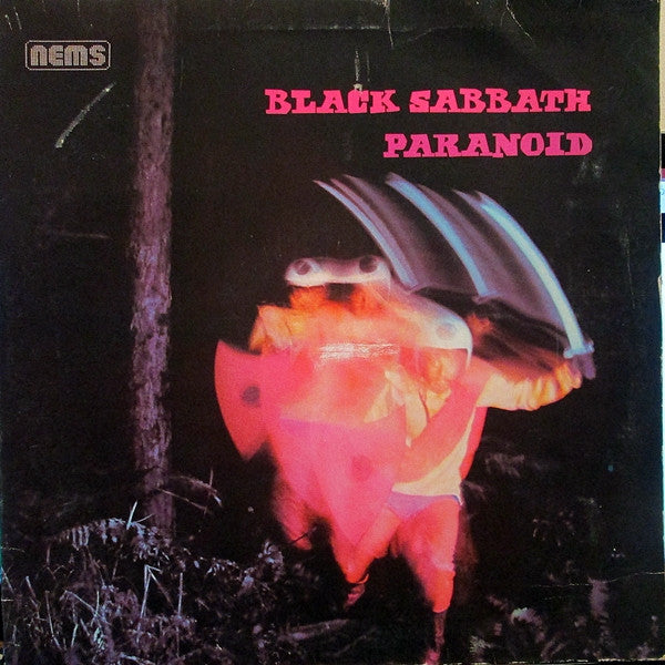 Image of Front Cover of LP - VG/VG - BLACK SABBATH, Paranoid (NEMS; NEL 6003, UK 1970s Reissue, Gatefold), ,  - 2326256E