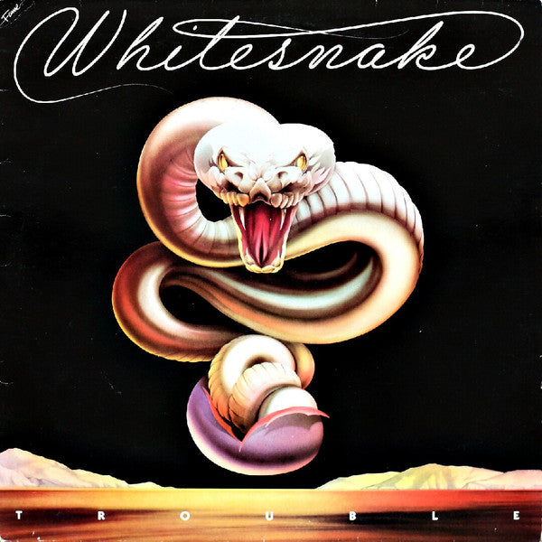 Image of Front Cover of LP - VG/VG+ - WHITESNAKE, Trouble (Fame; FA 3002, UK 1983 Reissue), ,  - 2326257E