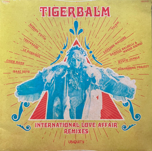 Image of Front Cover of LP - EX/EX - TIGERBALM, International Love Affair Remixes (Ubiquity Recordings, Inc.; URLP418, US 2023, Limited Edition), ,  - 2346290S