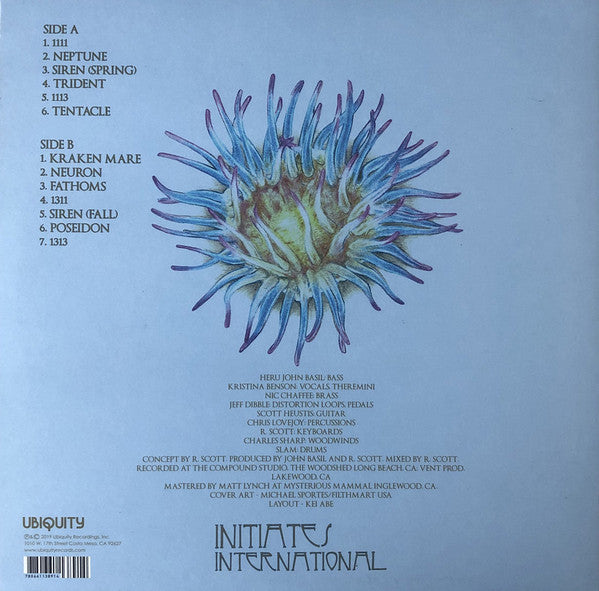 Image of Back Cover of LP - EX/EX - BAAST, Trident (Ubiquity; UR/II003, US 2020, Limited Edition), ,  - 2646239S