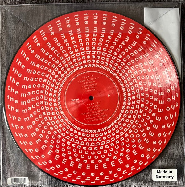 Image of Label Cover of LP - NEW/NEW - THE MACCABEES, Marks To Prove It (Fiction Records; 7879566, UK 2025 Reissue, Picture Disc, 10th Anniversary Edition, Zoetrope), ,  - 2336181E