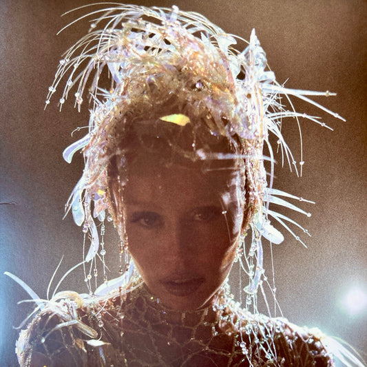 Image of Front Cover of LP - VG+/EX - MILEY CYRUS, Something Beautiful (Columbia; 19802924051, Europe 2025, Gatefold, Booklet,  Red Translucent), ,  - 2346298S