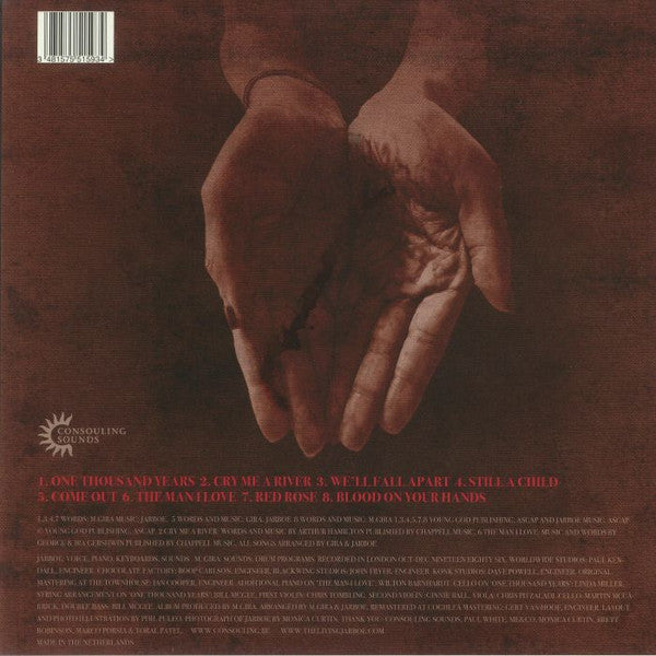 Image of Back Cover of LP - EX/EX - JARBOE, Skin Blood Women Roses (Consouling Sounds; SOULCLXXIX, Belgium 2022 Reissue, Gatefold, Orange / Brown Fusion), Signed,  - 2346300S
