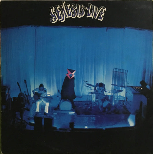 Image of Front Cover of LP - VG/VG+ - GENESIS, Genesis Live (Charisma Large Hatter Labels; CLASS 1, UK 1973), Light sleeve wear, Clean disc. ,  - 2316476C