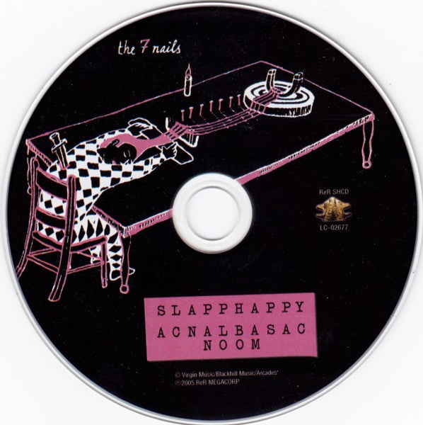 Image of Label Cover of CD - VG+/VG+ - SLAPP HAPPY, Acnalbasac Noom (ReR Megacorp; ReR SHCD, US 2005 Reissue, Jewel Case, Slapp Happy With Four Members Of Faust), ,  - 2316442C