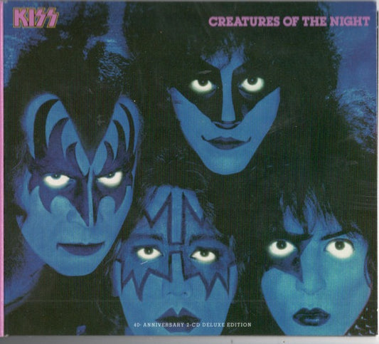 Image of Front Cover of 2xCD - M/M - KISS, Creatures Of The Night (Mercury; 00602448055224, Europe 2022 Reissue, Double Digipak), Still SEALED In Stickered Shrinkwrap,  - 2316467C