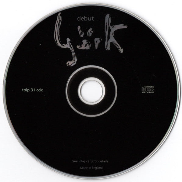 Image of Label Cover of CD - VG+/VG+ - BJ RK, Debut (One Little Indian; tplp 31 cdx, UK 1993), ,  - 2336129E