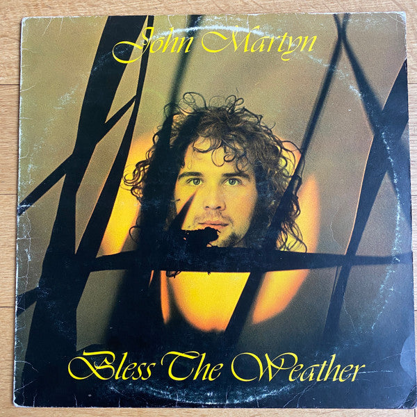 Image of Front Cover of LP - G+/G+ - JOHN MARTYN, Bless The Weather (Island Records Pink Rim Label Without Witchseason Logo; ILPS 9167, UK 1970s Reissue, Robor Printed Sleeve, Hand-Etched Matrix), Light marks and hairlines only, Sleeve has edge wear, Ring wear and lots of little creases,  - 2316485C