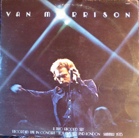 Image of Front Cover of 2xLP - VG/VG+ - VAN MORRISON, It's Too Late To Stop Now (Warner Bros. Records Burbank Labels With W In Rim Text; K86007, UK 1974, Gatefold), Light ring wear, Clean and glossy discs,  - 2316515C