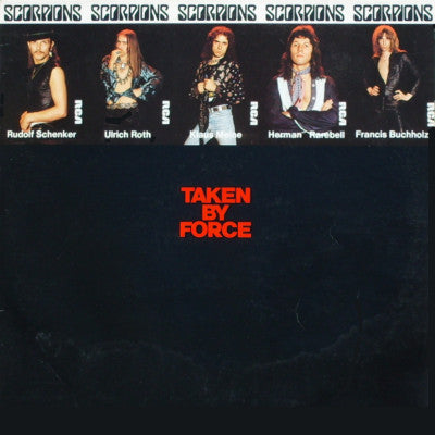 Image of Front Cover of LP - VG/VG - SCORPIONS, Taken By Force (RCA; RCA LP 3024, UK 1980s Reissue), ,  - 2326294E