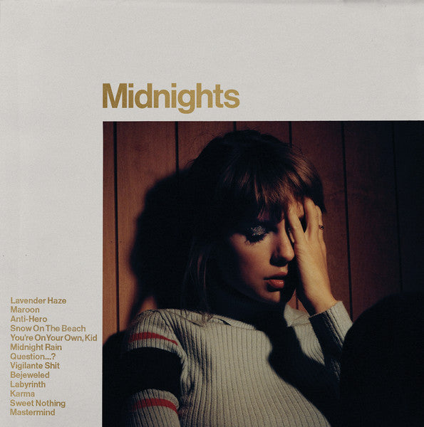 Image of Front Cover of CD - VG+/EX - TAYLOR SWIFT, Midnights (Republic Records; 2445790128, Europe 2022, Jewel Case), ,  - 2336220E