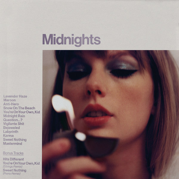 Image of Front Cover of CD - VG+/VG+ - TAYLOR SWIFT, Midnights (Republic Records; 2448247728, Europe 2022, Jewel Case), ,  - 2336221E