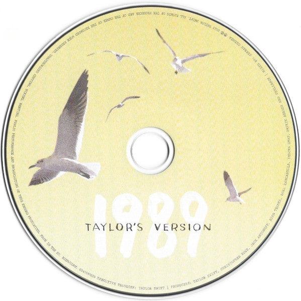 Image of Label Cover of CD - VG+/EX - TAYLOR SWIFT, 1989 (Taylor's Version) (Republic Records; 0245597659, Europe 2023, Jewel Case, 5 Cards, Special Edition Sunrise Boulevard Yelllow), ,  - 2336222E