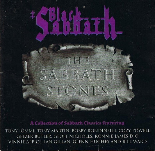 Image of Front Cover of CD - VG+/VG+ - BLACK SABBATH, The Sabbath Stones (I.R.S. Records; 7243 8 37532 2 2, UK & Europe 1996, Jewel Case), ,  - 2316509C